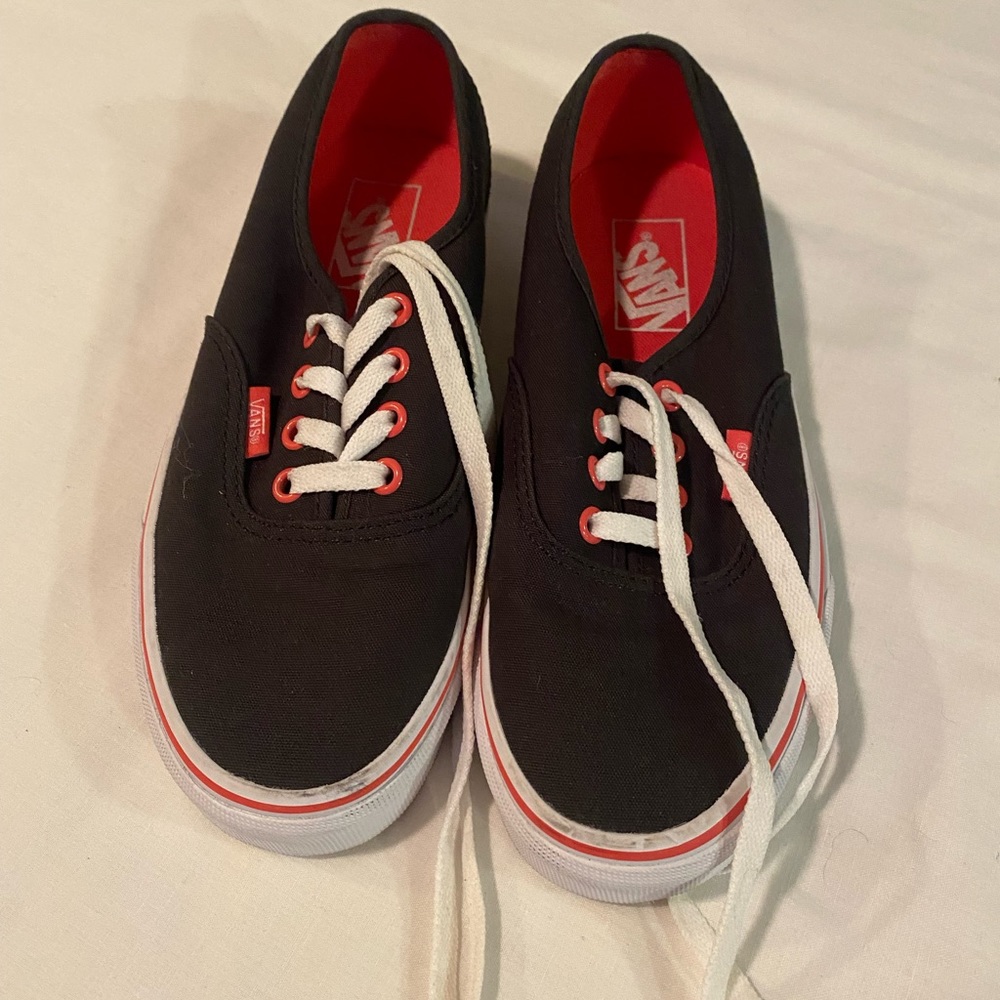 VANS Canvas Sneakers, Women's Size 7